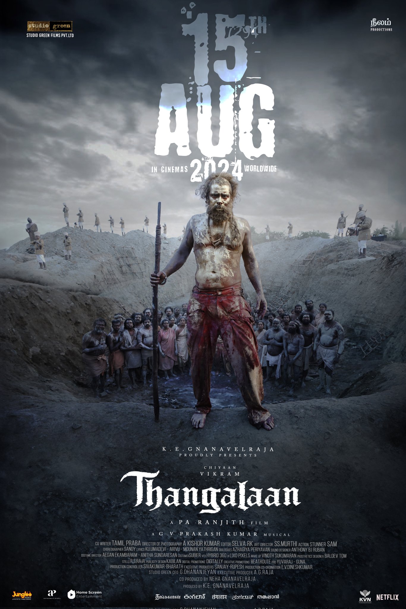 Thangalaan (2024) - แผ่นดินทอง [ซับไทย]
